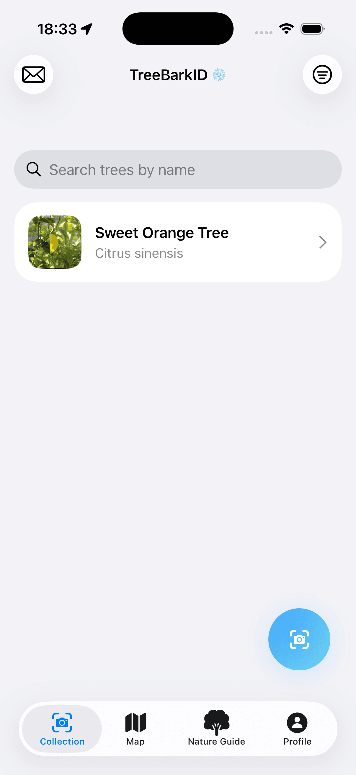 TreeBarkID App